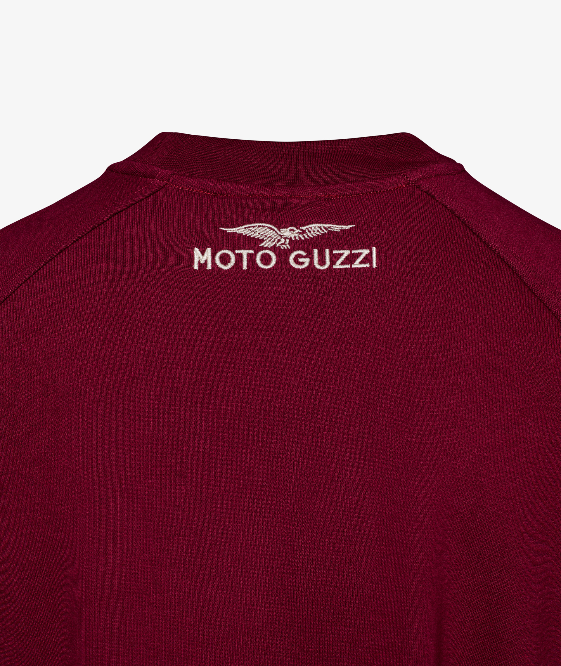 Moto Guzzi sweatshirt unisex "Heritage" bordeaux rood