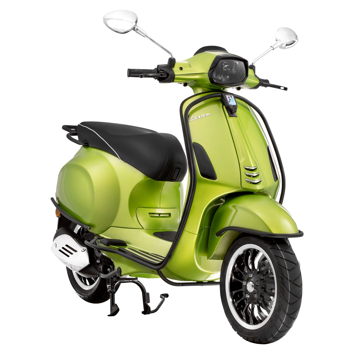 Lamp ring zwart glanzend voor Vespa Sprint 50-150ccm 2T/4T ('13-'18)