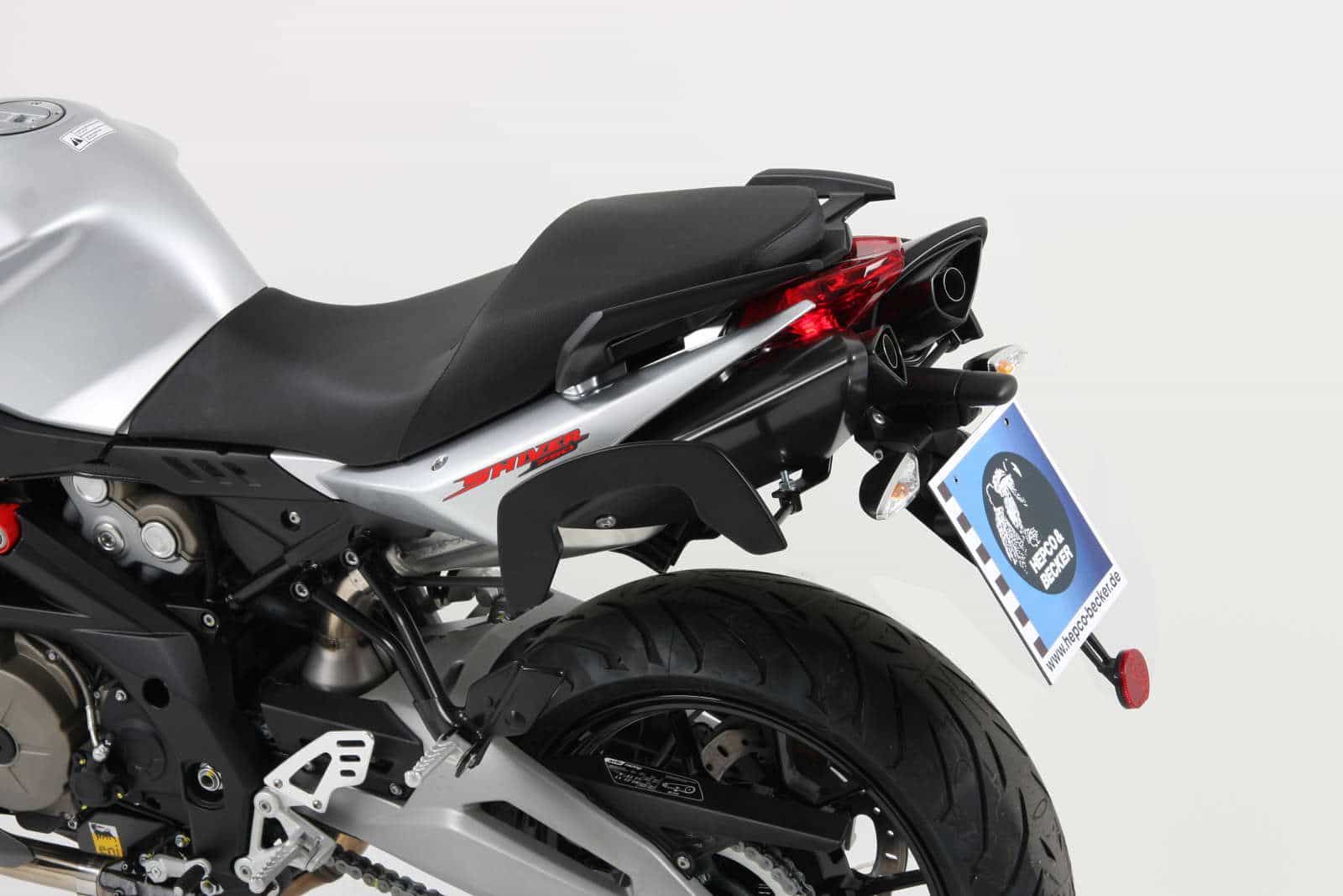 C-Bow zijdrager zwart voor Aprilia SL 750 Shiver (10-16) Hepco & Becker