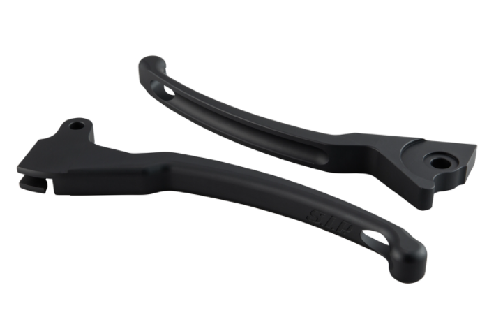 Sport hendelset rem links/rechts voor Vespa LX/LXV/S/Primavera/Sprint 50-150cc, mat grijs