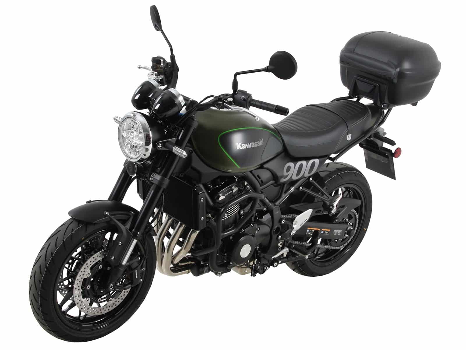 Alurack topkoffer zwart voor Kawasaki Z 900 RS /SE /Black Ball Edition (26-)