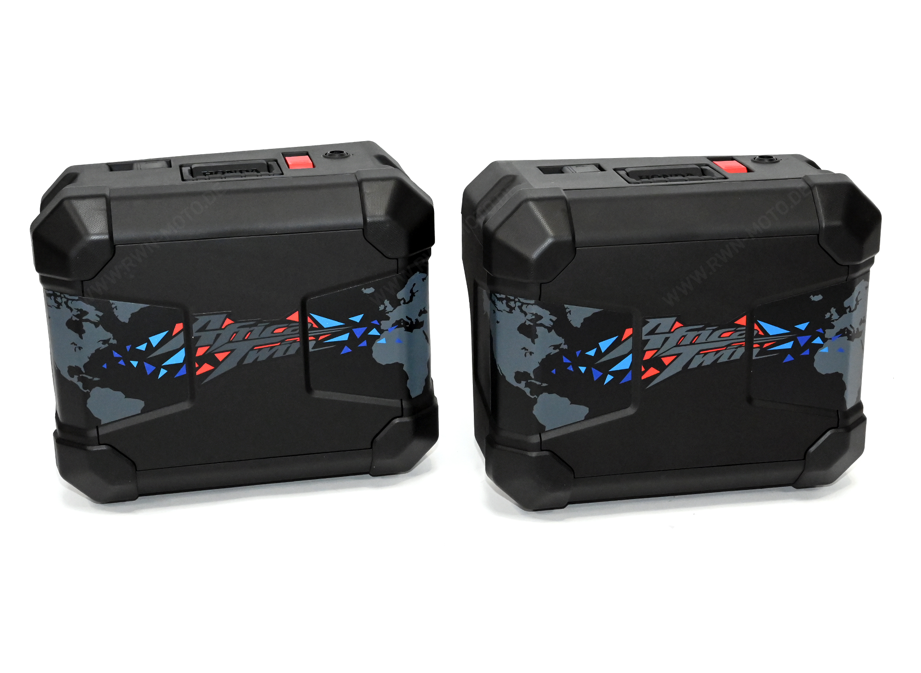 Zijkofferset met designstickers voor Honda CRF 1100 Africa Twin (24-) Origineel