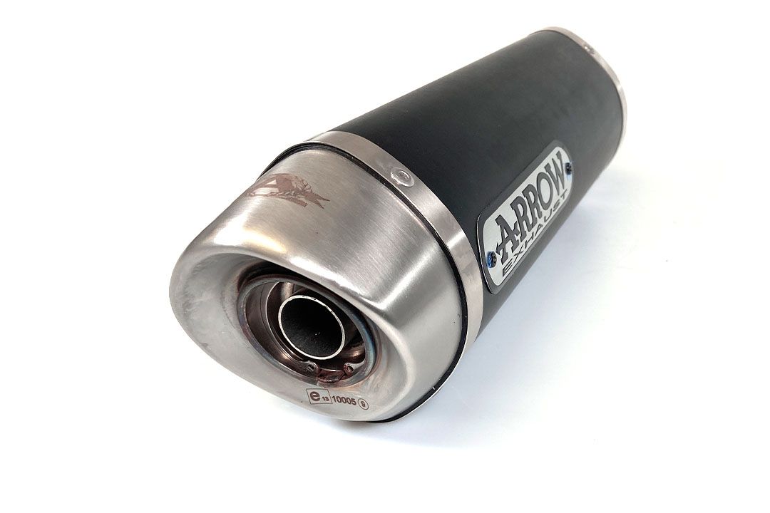 ARROW uitlaat DARK STREET THUNDER voor Ducati Monster 696 / 796 / 1100 2008-2014