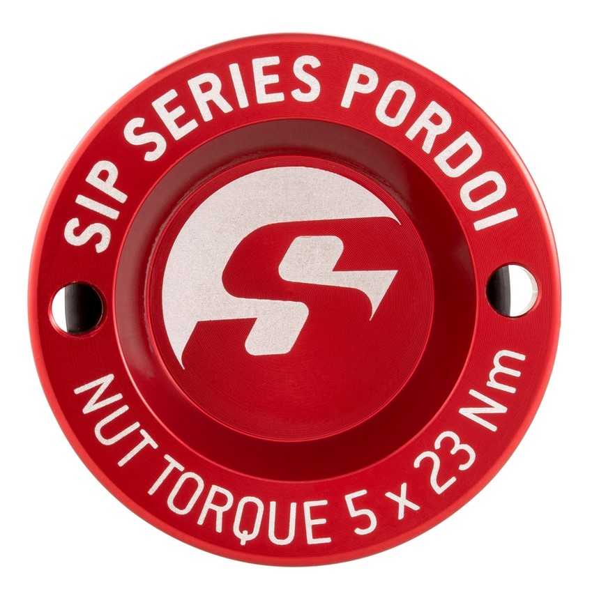 Stofhoes 12" velg voorzijde voor Vespa GTS/GTS Super/GTV/GT 125-300cc, rood