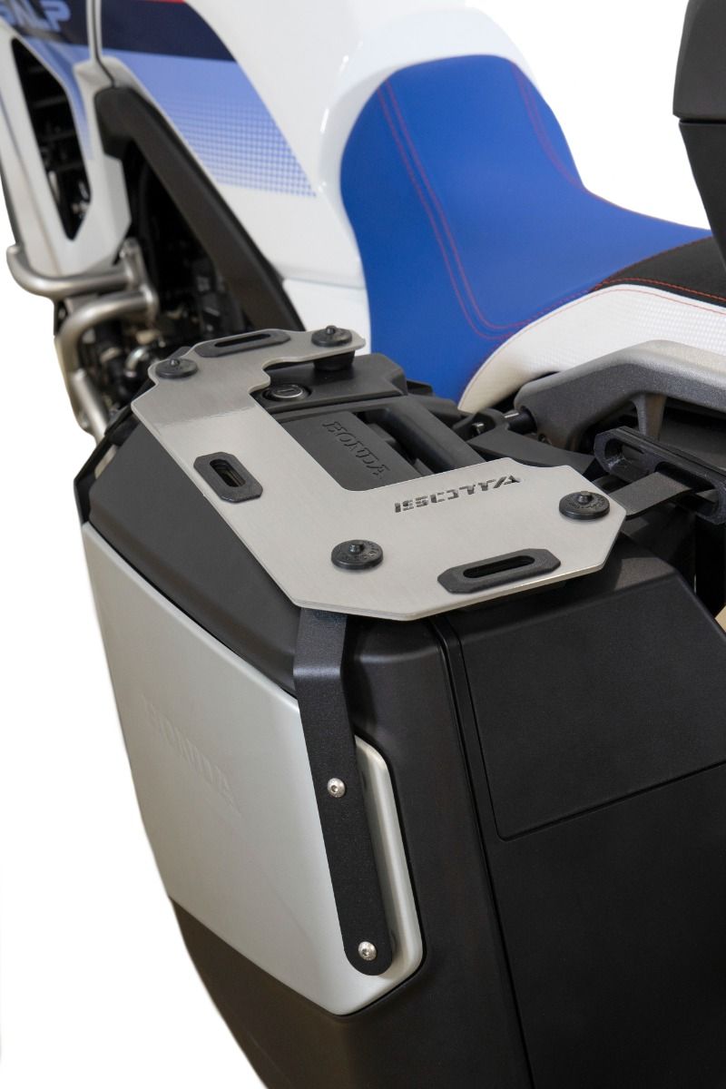 Bagagerek voor zijkoffers XL 750 Transalp /NT 1100 /ADV 750 /NC 750 X, geborsteld gepolijst aluminium