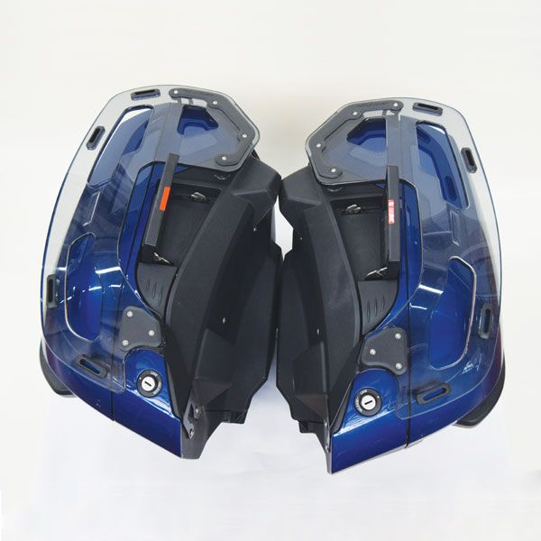 Bagagerek voor zijkoffer BMW K 1600 GT/GTL, R 1250 RT, R 1200 RT, PMMA, transparant