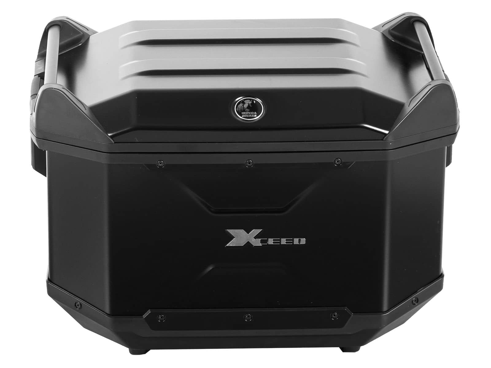 Xceed aluminium topkoffer 45 liter zwart
