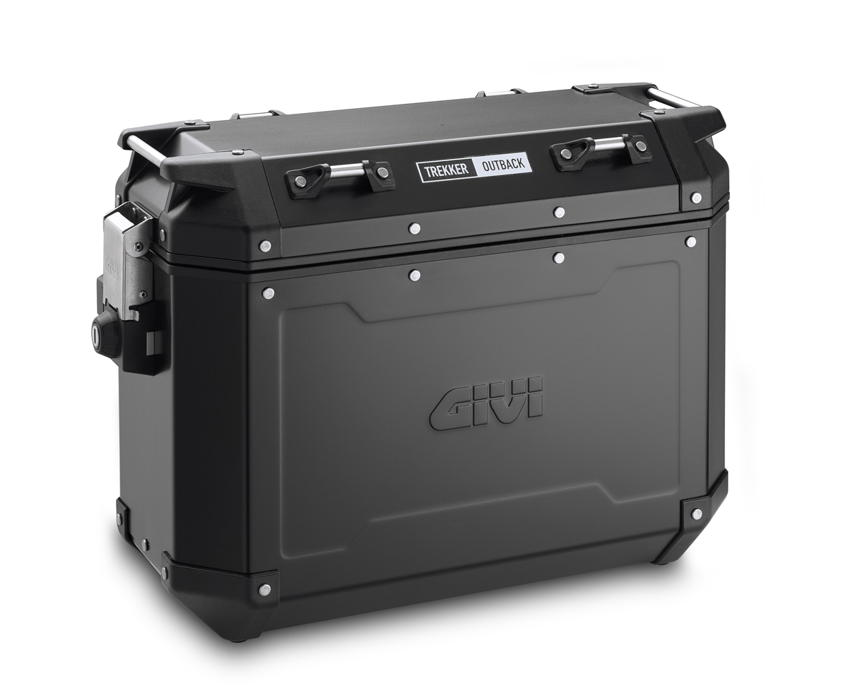 Givi aluminium zijkofferset Trekker Outback 37L zwart Monokey