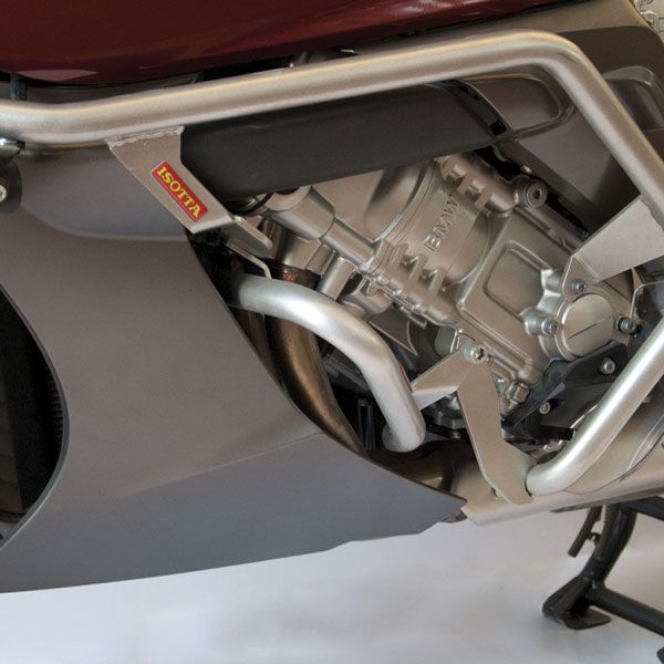 Onderste valbeugel voor BMW K 1600 GT /GTL (10-16), zwart, links