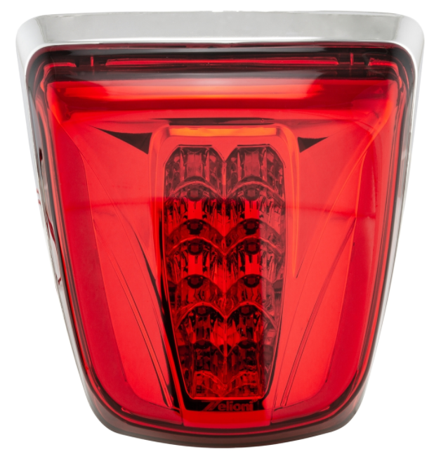 Achterlicht LED rood voor Vespa Primavera/Sprint 50-150ccm, velg - chroom