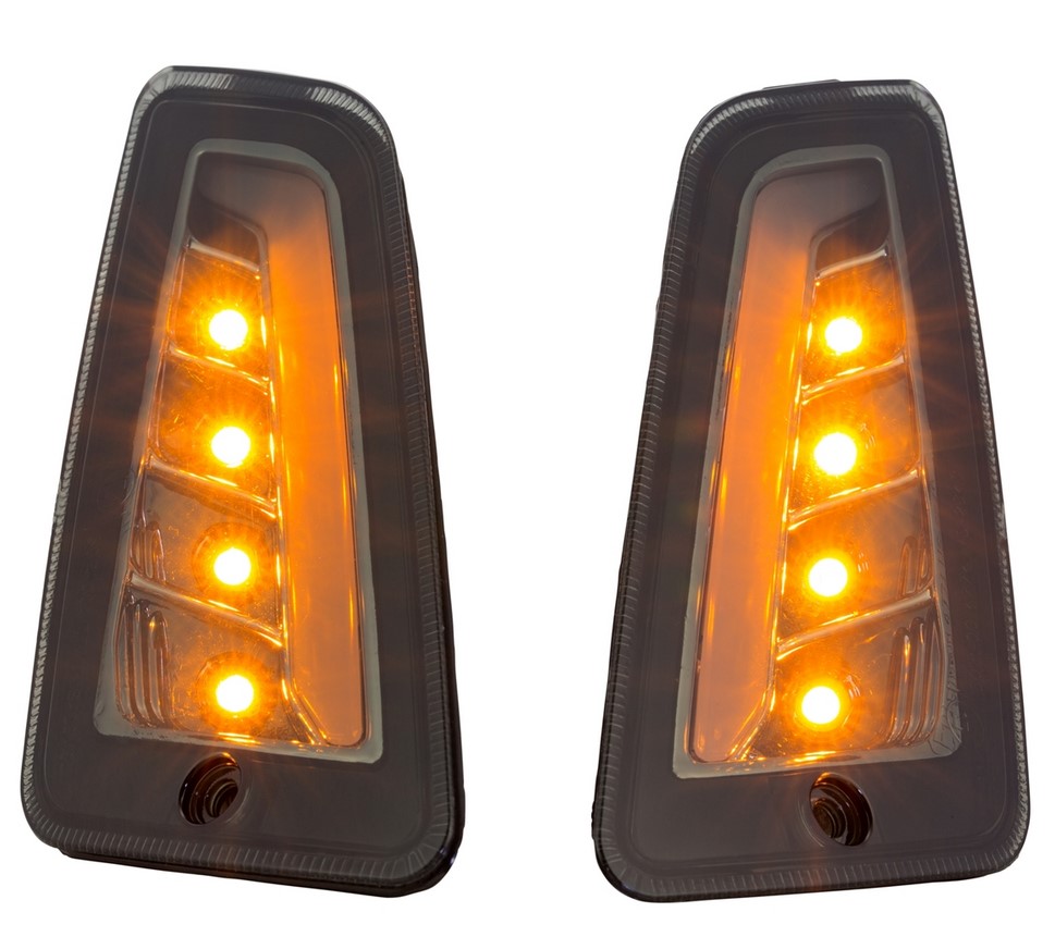 Richtingaanwijzerset links/rechts voor Vespa GTS/GTS Super/GTV 125-300cc ('14-), getint