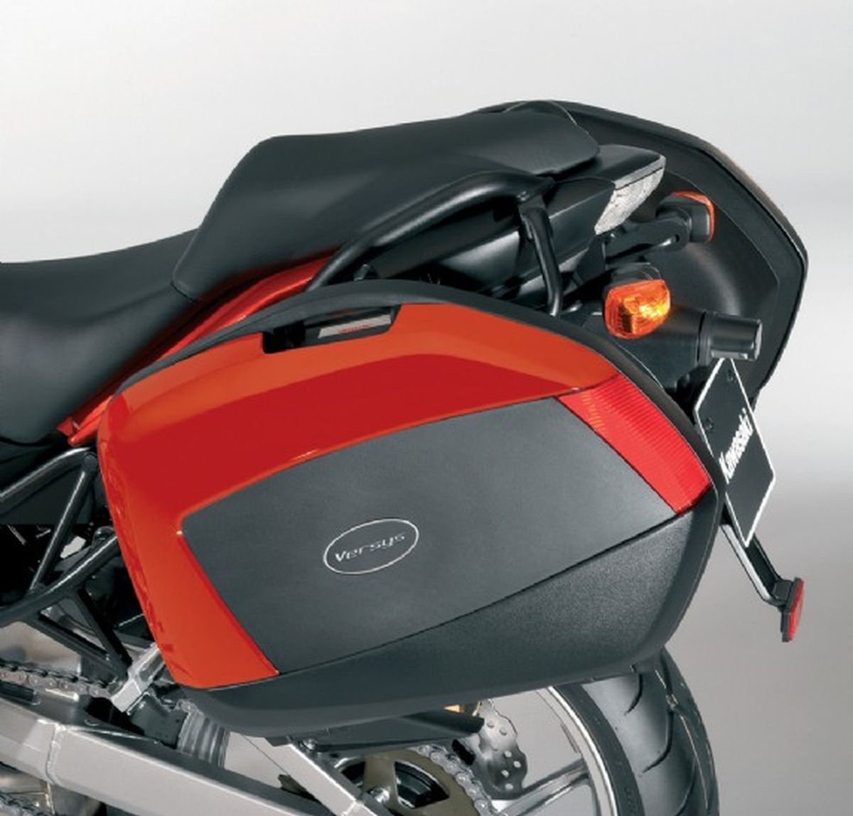 Hoezen voor motorkoffers Pearl Wildfire Orange Versys650 2009 Origineel Kawasaki