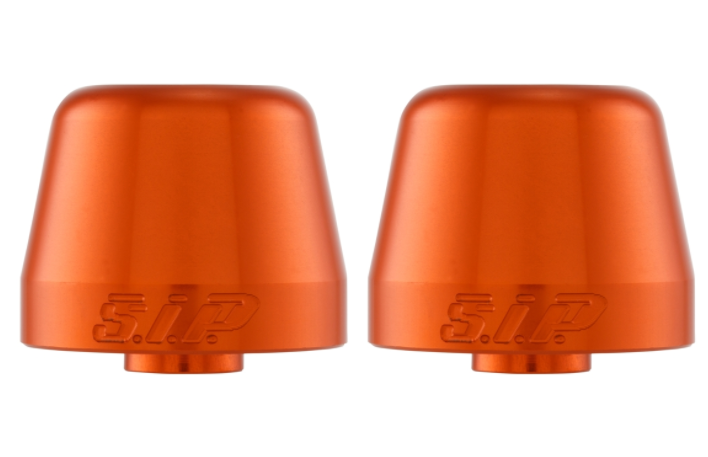 Stuurbalans gewichten links/rechts voor Vespa Primavera/Sprint/ET/LX/LXV/S, mat oranje
