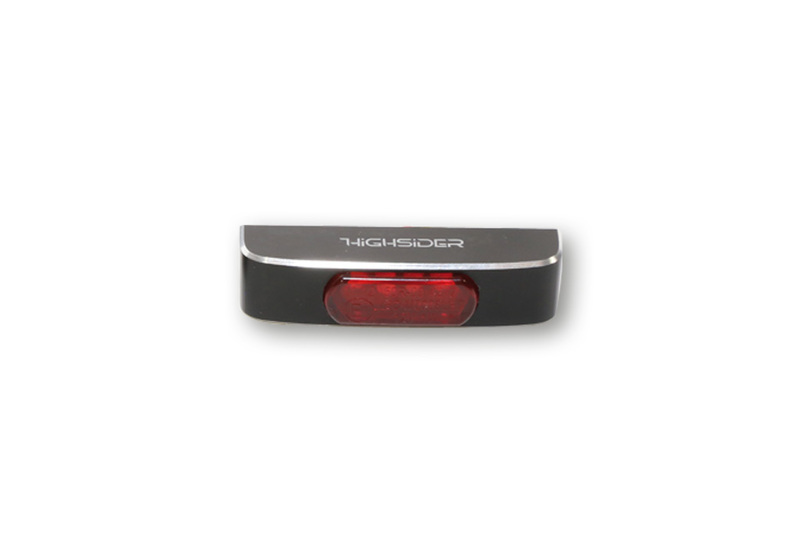 HIGHSIDER pro Conero T2 LED achterlicht zwart/rood E-goedgekeurd (1pc)