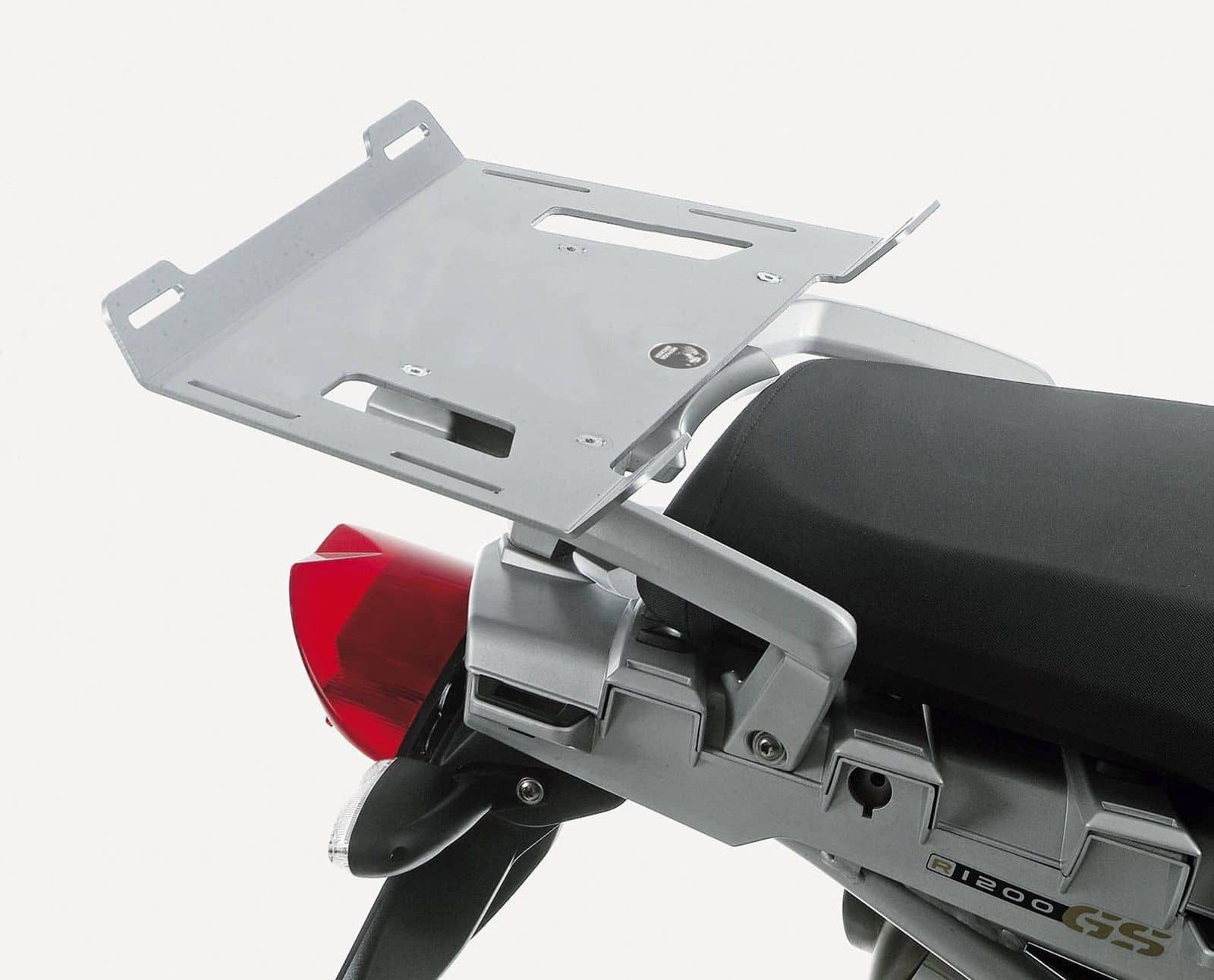 Bagagerekverlenging zilver voor BMW R 1200 GS (04-12) Hepco & Becker