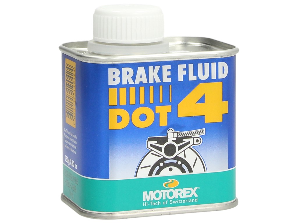 Motorex remvloeistof, DOT 4, 0,250 l, helder, pak van 12