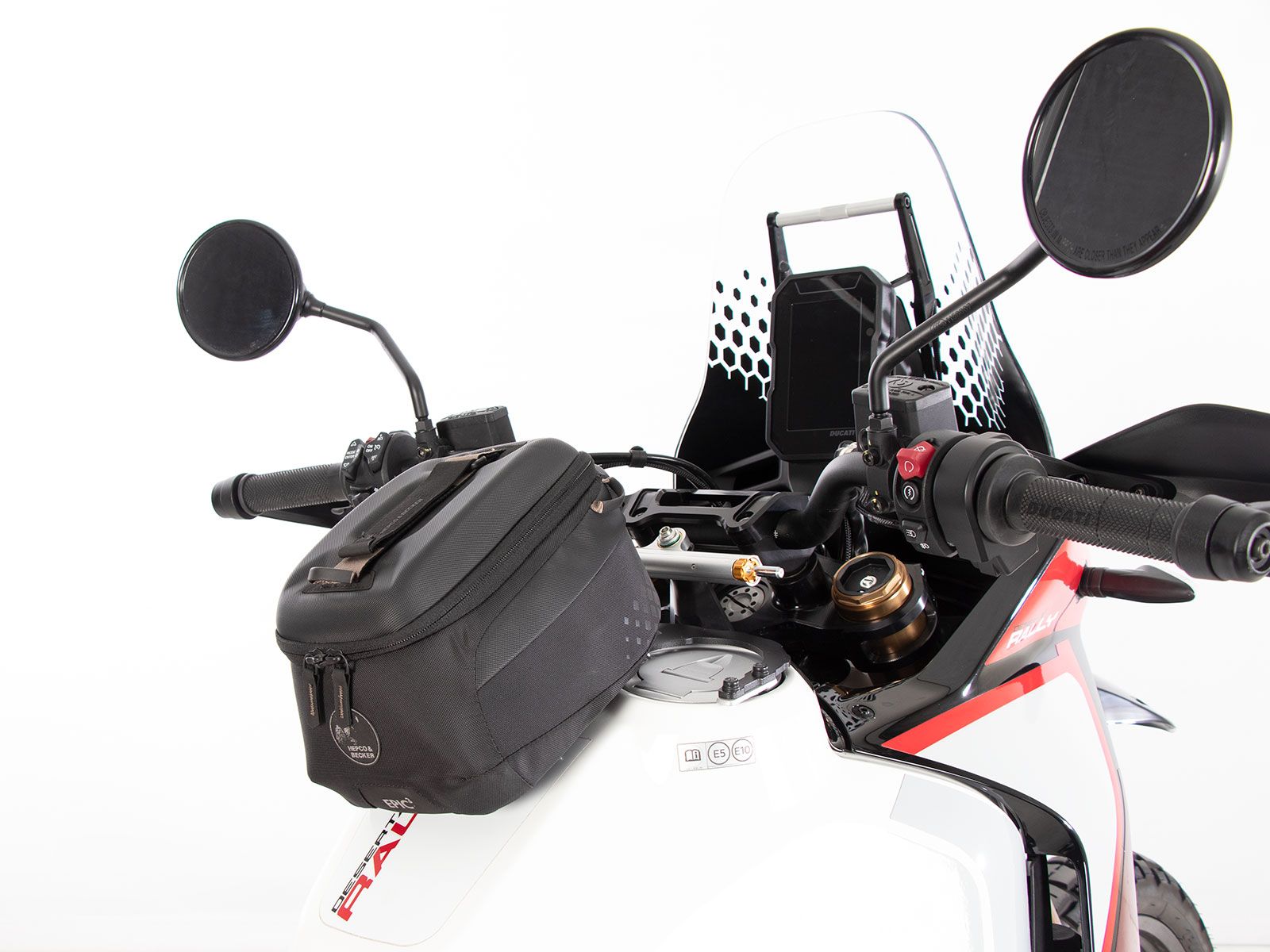 Basistankring incl. tanktasslot voor Ducati DesertX Rally (24-) Hepco & Becker