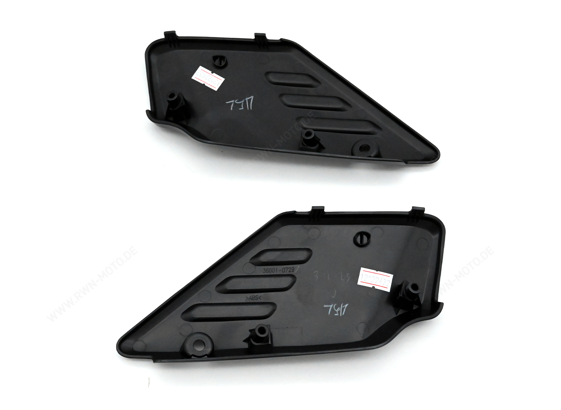Kniestuk set zwart voor Kawasaki voor Z 650 RS 2022- origineel