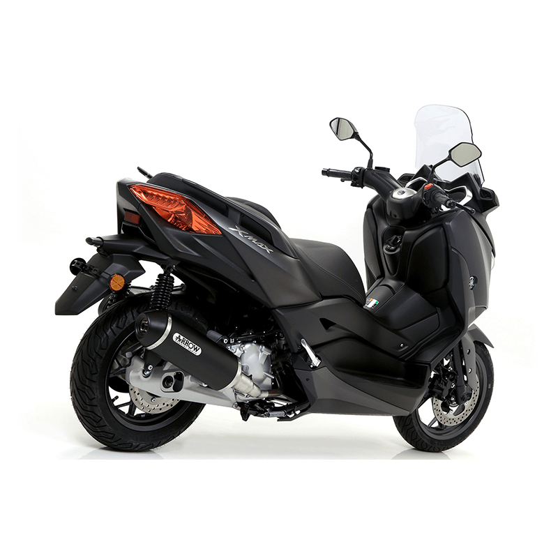 ARROW uitlaat DARK URBAN voor Yamaha X-MAX 125 (18-)