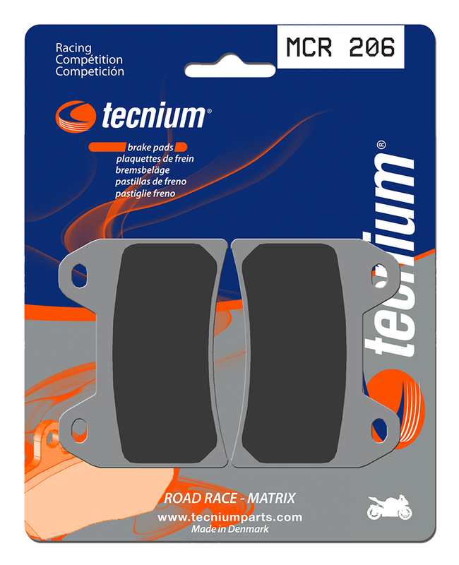 Tecnium Racing gesinterd metalen koolstof remblokken - MCR206