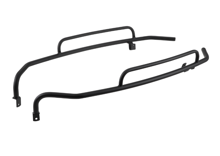 Crashbar zijafdekking achter voor Vespa GTS /GTS Super /GTV, 125-300ccm, zwart mat