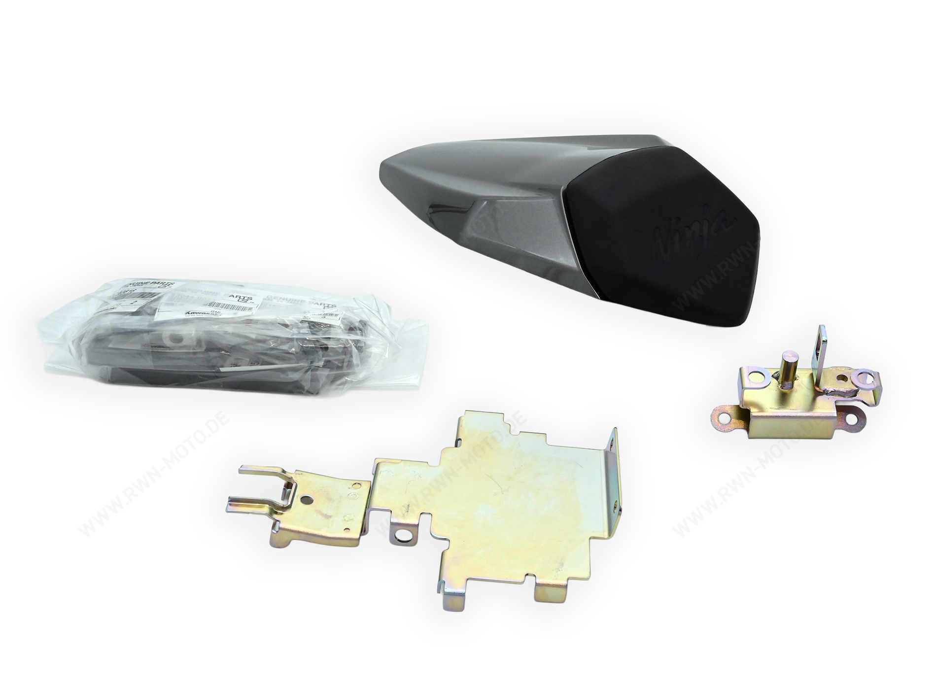 Passagiersstoelhoes (45W Metallic Graphite Gray) voor Kawasaki Ninja ZX-6R (24-) Origineel