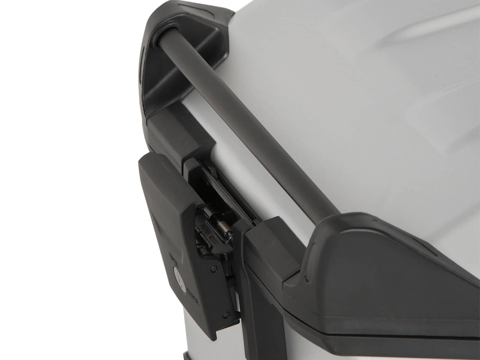 Xceed Aluminium Topcase 45 Liter silber