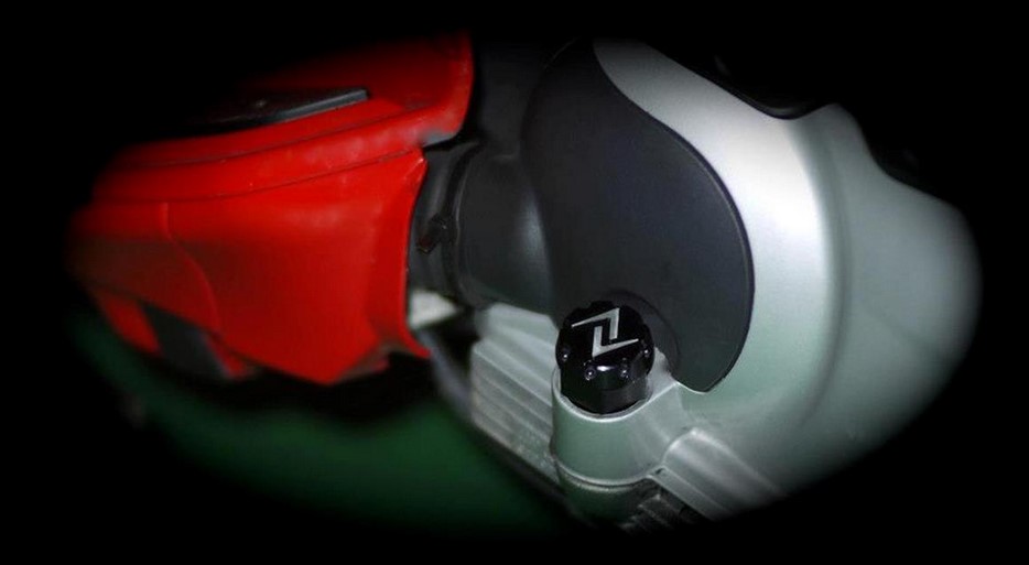 Olievulplug motorolie voor Vespa, zwart