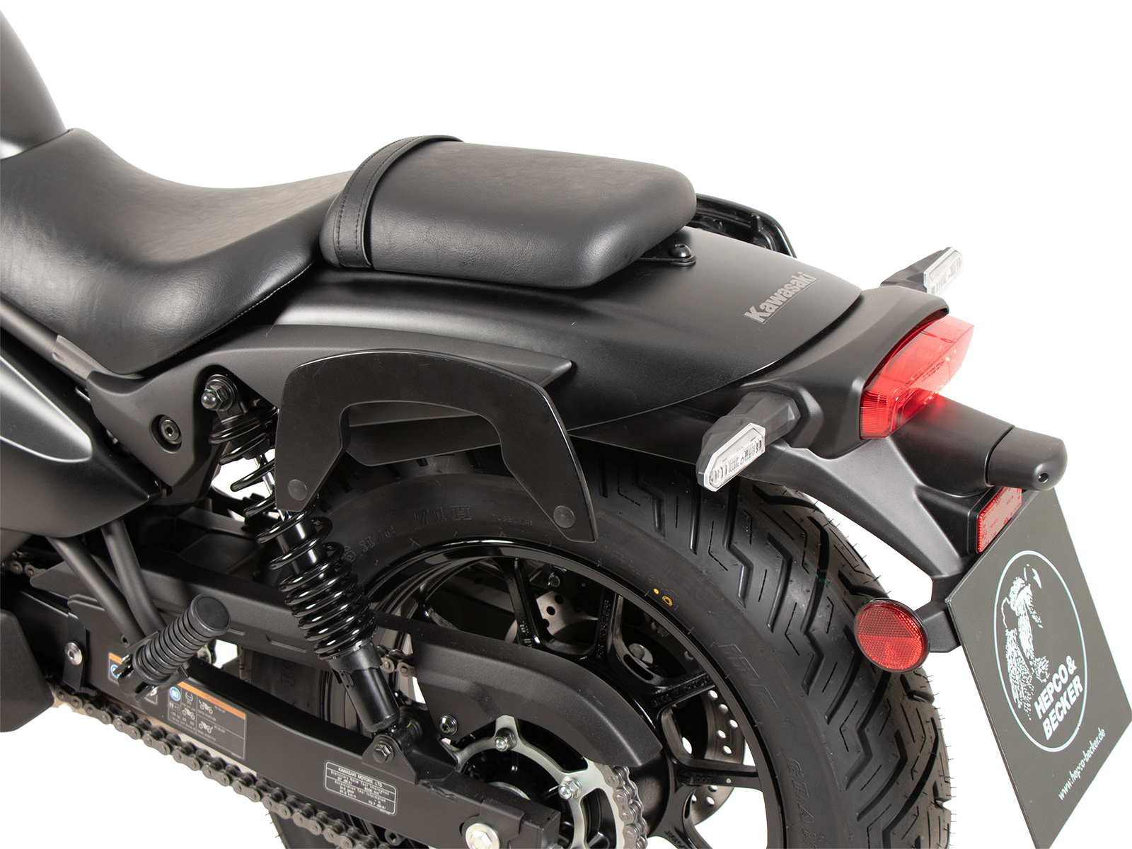 C-Bow zijdrager voor Kawasaki Eliminator 500 (24-) Hepco & Becker