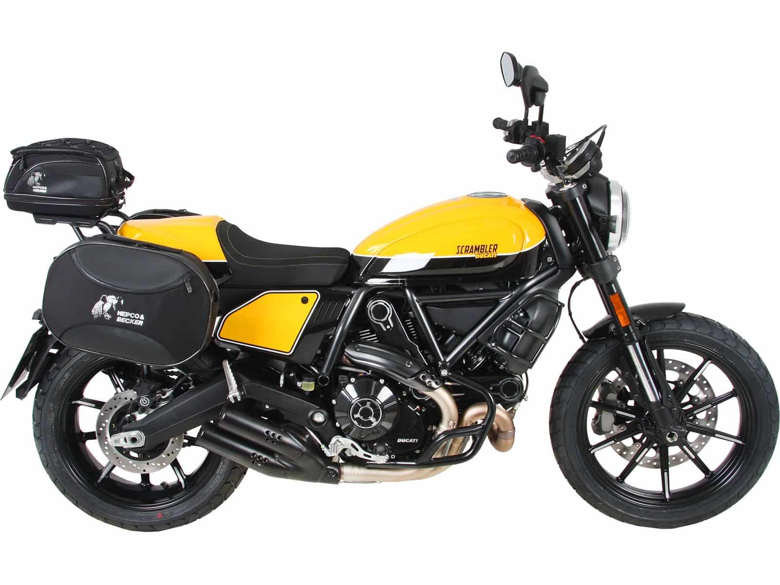 C-Bow zijdrager zwart voor Ducati Scrambler 800 (19-22) Hepco & Becker