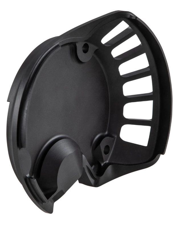 Luchtinlaat vario cover voor Vespa GTS/GTS Super/GTV/GT 60/GT/GT L 125-300cc, zwart/zilver