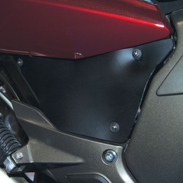Spatscherm achteraan voor BMW K 1600 GT /GTL (10-22), paar, rookgrijs donker