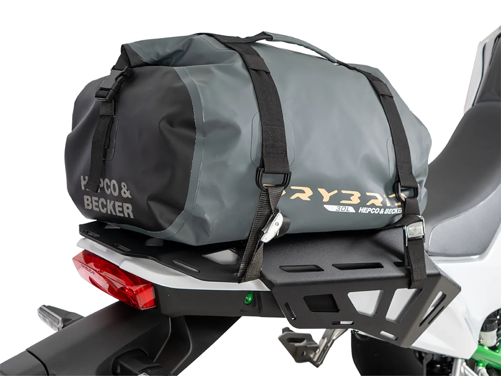 Afstandhouder Luggage Guard zwart voor Kawasaki KLE 500 / SE (26-) Hepco & Becker