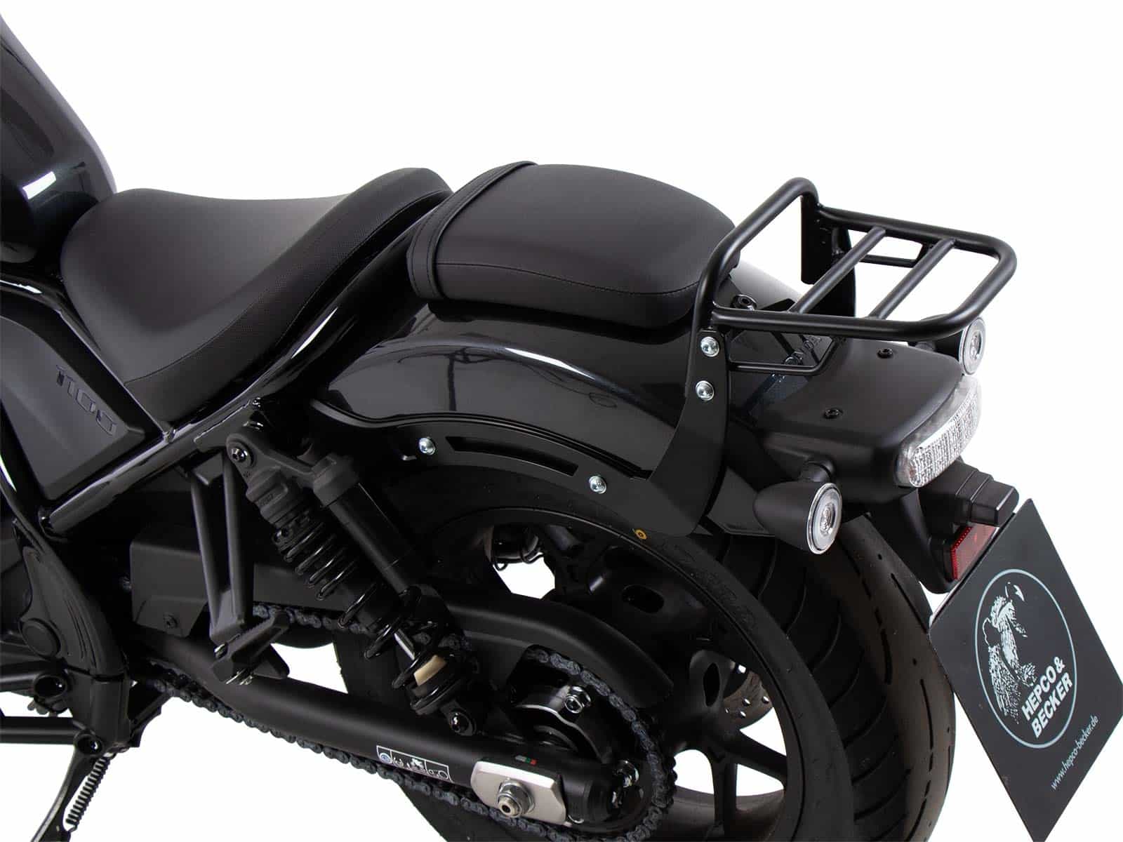 Buisvormig bagagerek zwart voor Honda CMX 1100 Rebel /DCT /SE (25-) Hepco & Becker