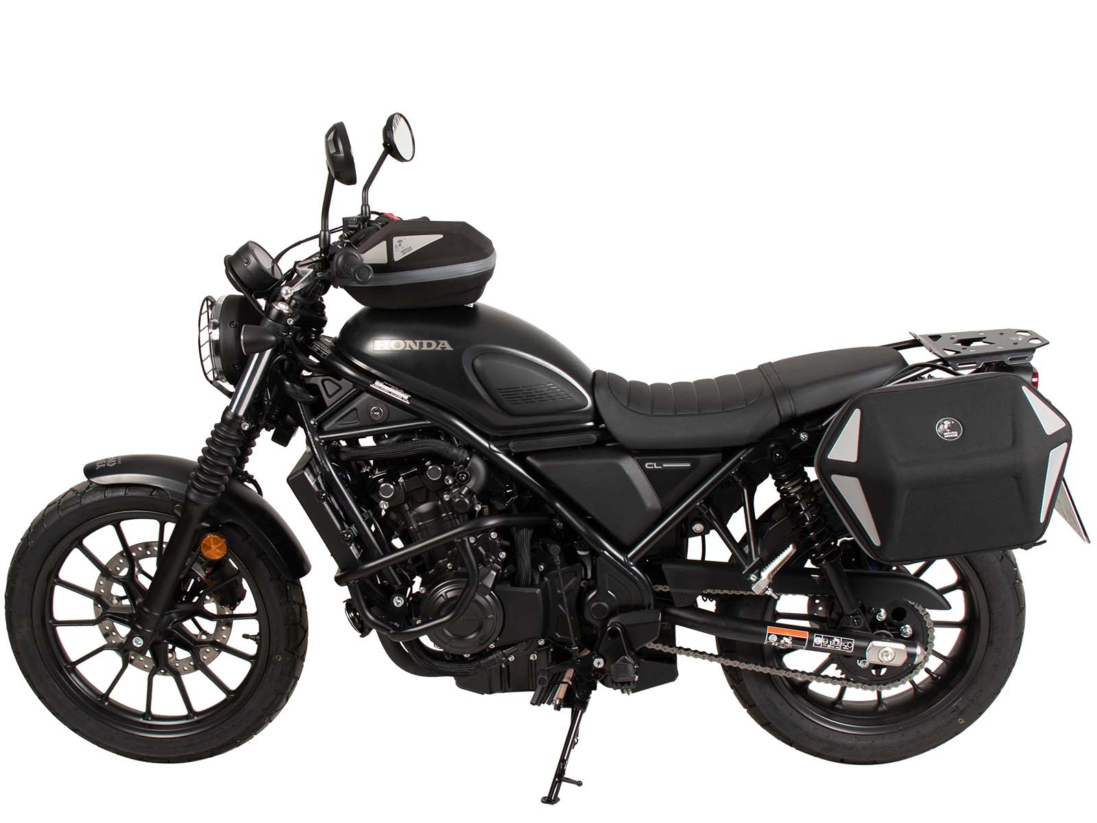 C-Bow zijdrager links zwart voor Honda CL 500 Scrambler (23-) Hepco & Becker