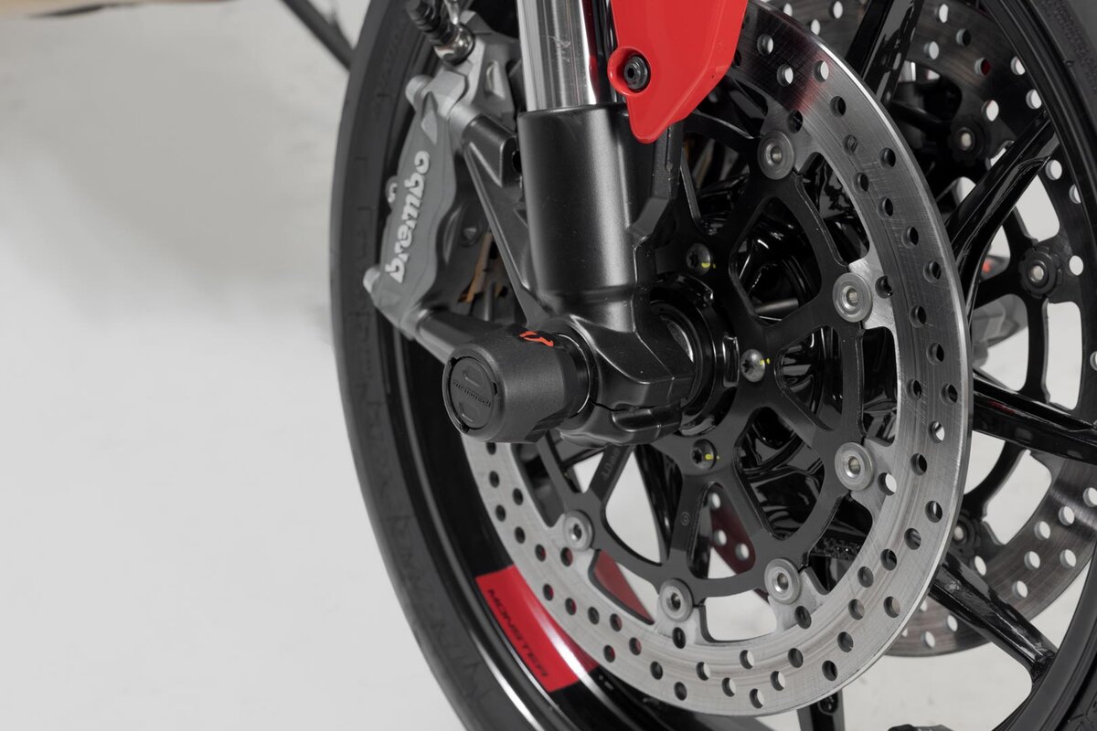 SW-Motech SW Motech crash pad kit voor vooras Ducati modellen