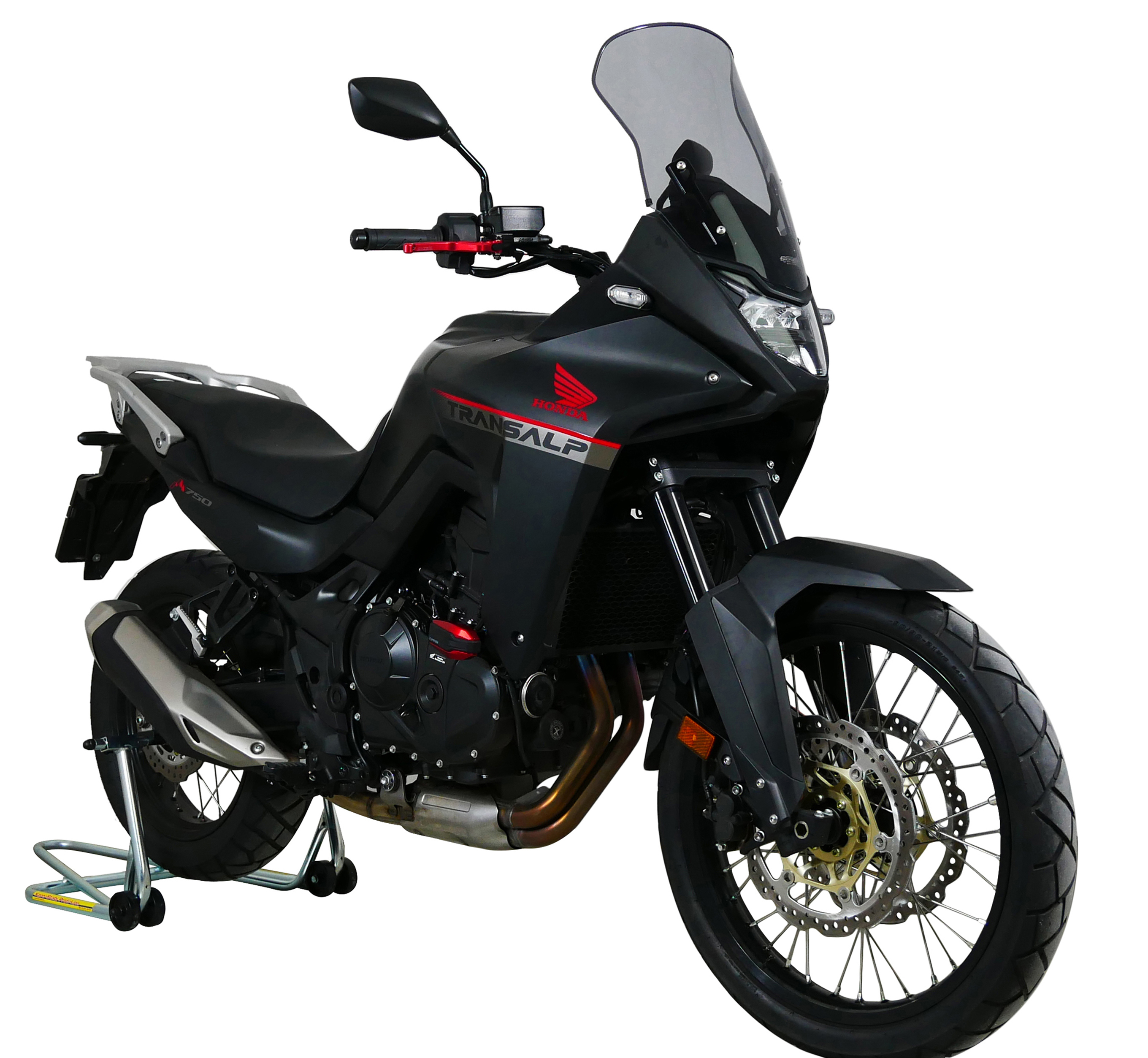 MRA touring windscherm "TM" smoke grijs voor Honda XL 750 Transalp (23-24)