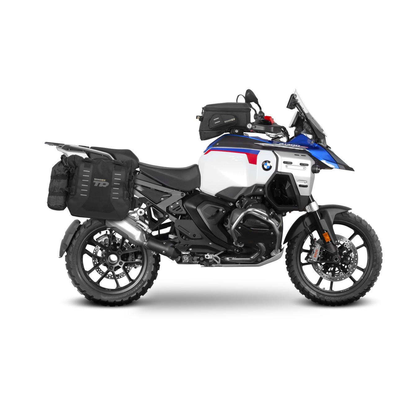 Shad zijkofferhouders 4P-systeem, zwart gelakt, voor BMW R 1300 GS Adventure (24-)
