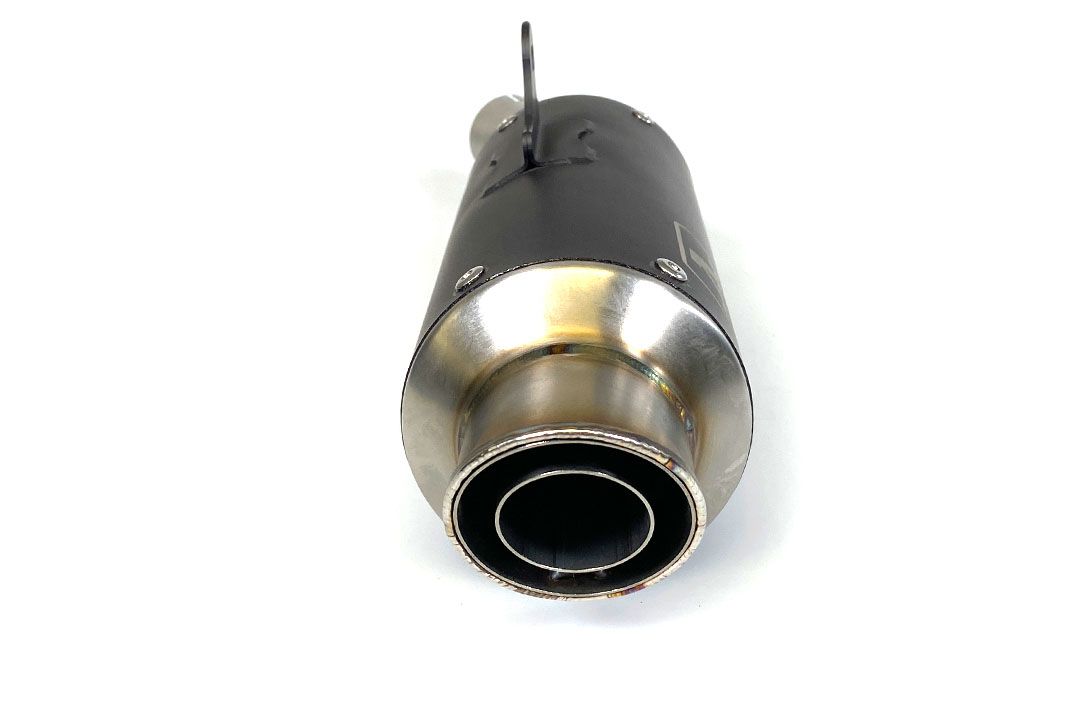 ARROW Uitlaat DARK GP2 voor Kawasaki Ninja 400 (18-)