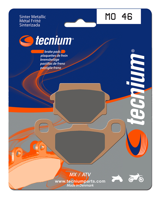 Tecnium MX/ATV gesinterde metalen remblokken - MO46