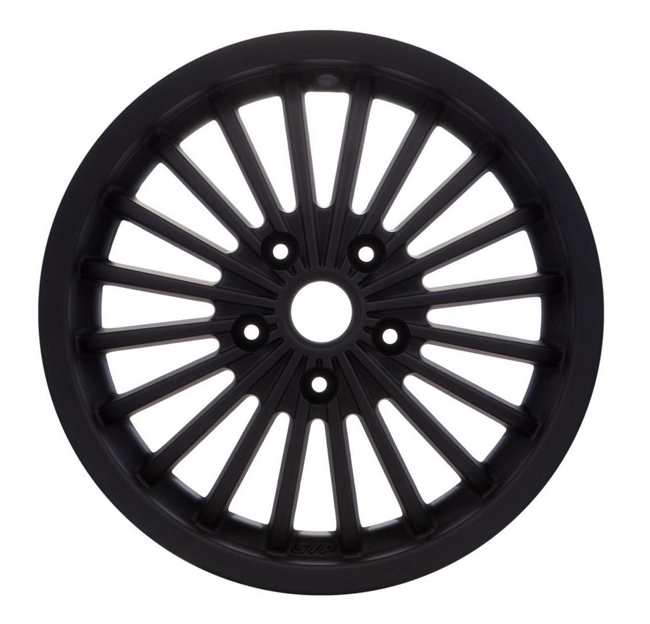 Velg voor/achter voor Vespa GTS/GTS Super/GTV/GT 60/GT/GT L 125-300cc, mat zwart