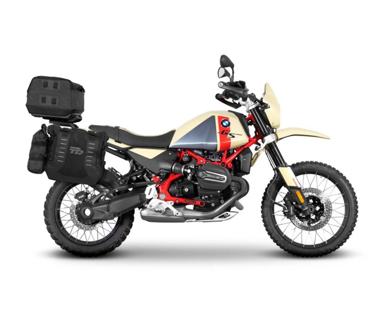 Shad-topkofferhouder, zwart gelakt, voor BMW R 12 G/S (25-)