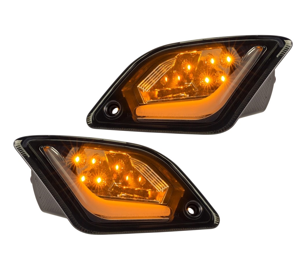 Knipperlichtset links/rechts achter voor Vespa GTS/GTS Super/GTV 125-300cc ('14-22), getint