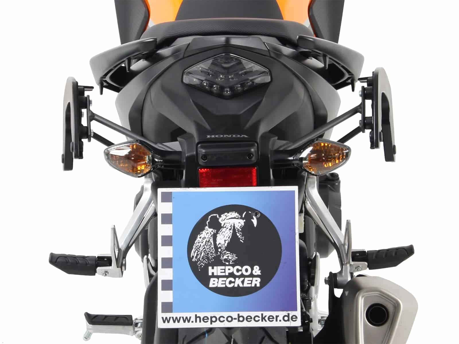 C-Bow tashouder antraciet voor Honda CB 500 X (19-23) Hepco & Becker