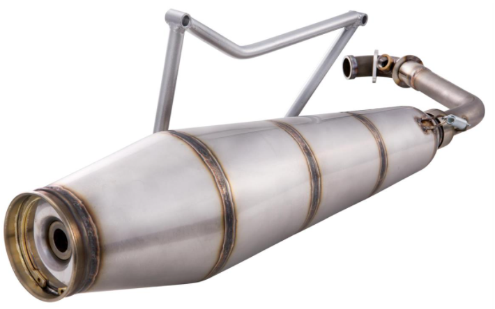 Racing uitlaat voor Vespa GTS/GTS Super/GTV/GT 60 125-300cc d.w.z., 4T, LC, roestvrij staal