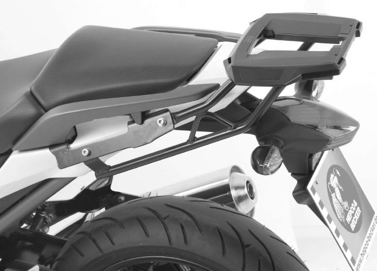 Easyrack topkofferdrager zwart voor Honda NC 700 S (12-13) /750 S/DCT (14-20) Hepco & Becker