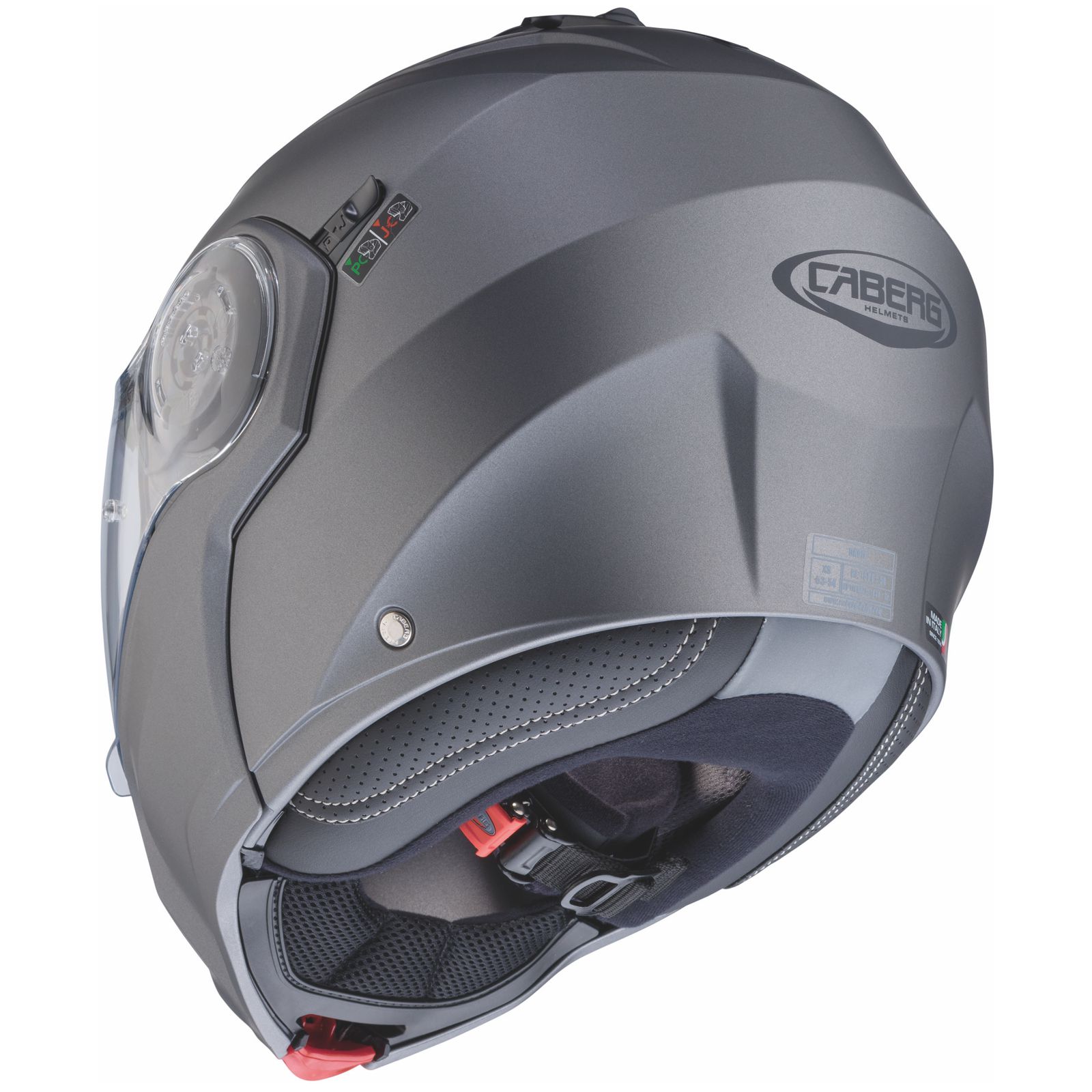 Caberg Helm Droid, mat-gun metallic