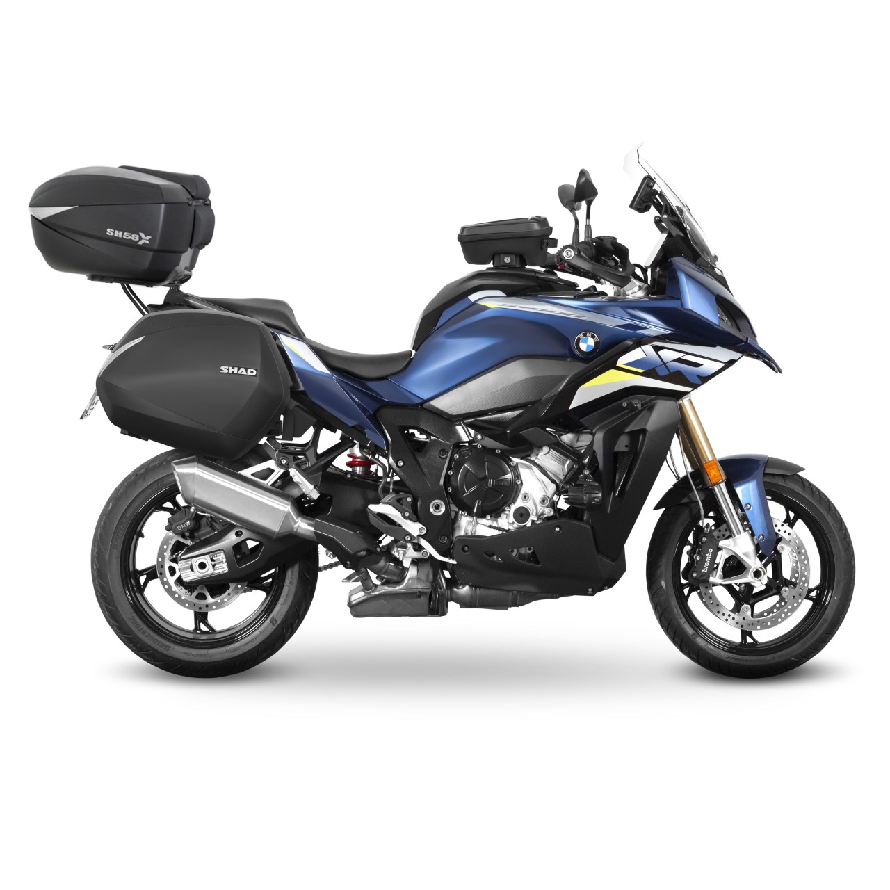 Shad zijkofferhouders 3P-systeem, zwart gelakt, voor BMW S 1000 XR (24-)