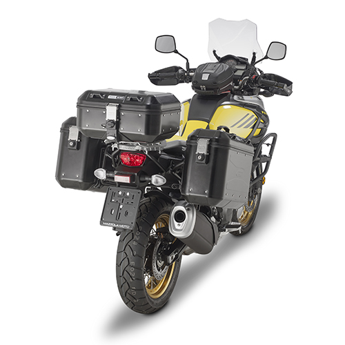 Trekker 30 Dolomiti MONOKEY topkoffer / zijkoffer Aluminium zwart Givi