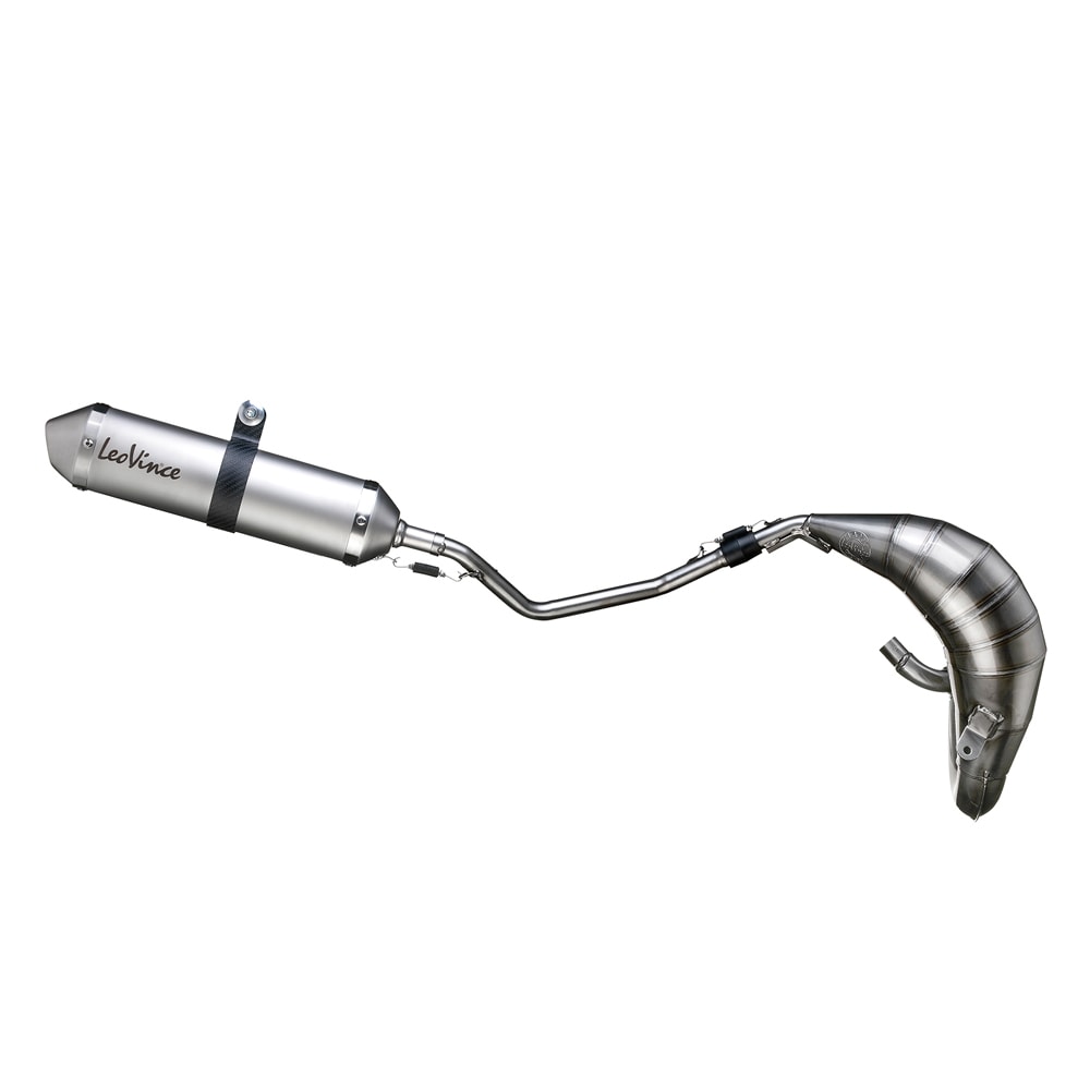 LeoVince, uitlaatsysteem Hand Made X-Fight, staal voor Yamaha TZR 50 (Bj.03-13)